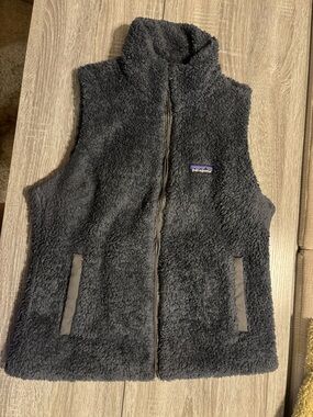 Patagonia Blue Fleece Sherpa Vest
